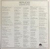 Tubeway Army - Replicas AU LP inner front sleeve v2